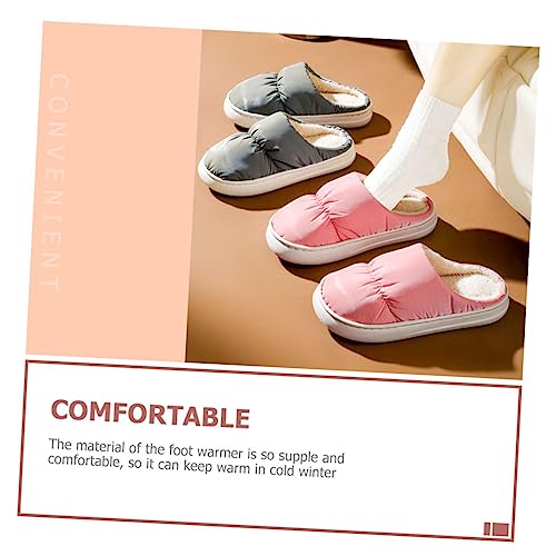 Pantuflas calefactoras USB para pies cómodas miniatura 5