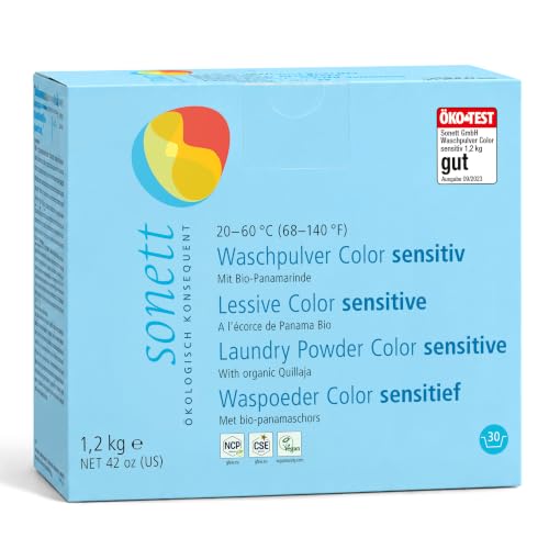 Sonett Waschpulver Color sensitiv, 1.2 kg – Ansicht 1