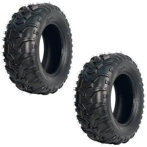 GarveeTech 24x8x12 ATV Tires 2 Pack 24x8-12 ATV UTV Tires 24 18 12 All Terrain Tires for Trail Desert Mud Dirt Street Sand 4PR Tubeless