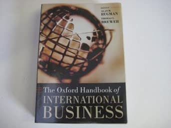 The Oxford Handbook of International Business New Edition book cover