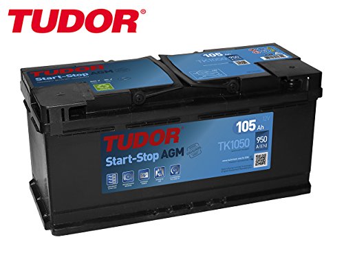 BATERIA TUDOR 105AH / 950A (EN) +D GAMA AGM START-STOP 2 AÑOS DE GARANTIA COCHE MAXIMA CALIDAD FURGONETA