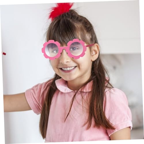 3pairs Boys and Girls Sunflower Glasses Sunglasses for Boys and Girls Fun Party Props Uv for Birthdays and Outdoor Activities3