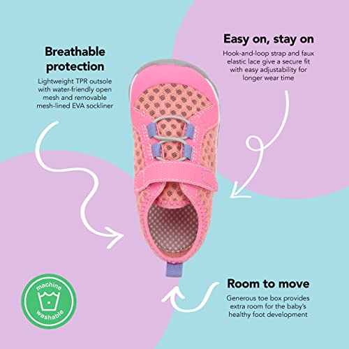 See Kai Run - Anker Water-Friendly Active Shoe for Little Kids, Coral/Multi, Little Kid 113