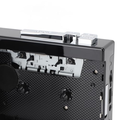 SIXRUN Kassettenspieler, MP3 Kassettenspieler mit Auto Reverse und FM-Radio, USB-Kassette zu MP3 Konverter für Vintage-Musikliebhaber und Band-Digitalisierung (B)