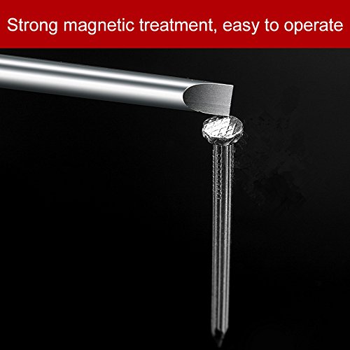 Rocaris 6Pcs 2 In 2.0-6.0Mm Flat Head Slotted Tip Magnetic Slotted Screwdrivers Bits Multifunctional Alloy Steel Screwdriver Set thumb #4