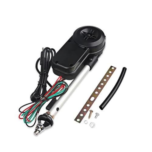 Antenne électrique télescopique automatique 12V à haute sensibilité pour émetteur AM/FM