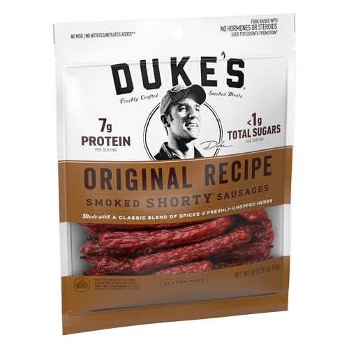 Duke's Pork Original Smoked Shorty Sausages, 16 oz. - image 4