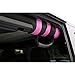 JeCar Heavy Duty Roll Bar Grab Handles Compatible with Jeep Wrangler 1955-2023 CJ YJ TJ JK JL & Gladiator JT Truck, Pink