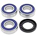 New All Balls Rear Wheel Bearing Kit 25-1582 for Suzuki M 109 R 2014 2015 2016 14 15 16, M109R 2017 17, VL 1500 BT 2013 13, VL 1500 LC C90 Intruder 2014 2015 2016 14 15 16, VL1500 Intruder 2017 17