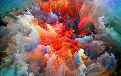 Diamond painting 80x180cm grand format de broderie diamant caiyun pour adulte