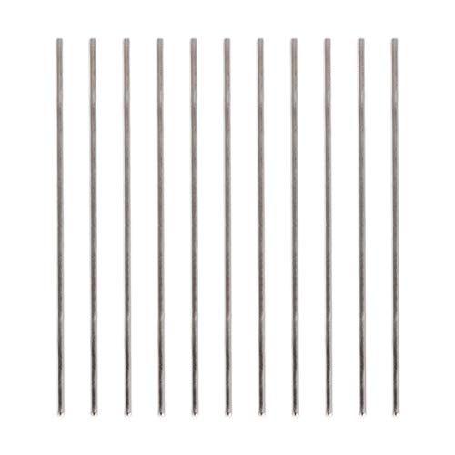 LALAFINA Eje de Modelo de 2 Mm para Ruedas de Juguete, Suministros para Ejes de Automóviles, Kit de 50 Piezas, Hierro Duradero, Accesorios para Niños, Manualidades de Bricolaje y Modelos