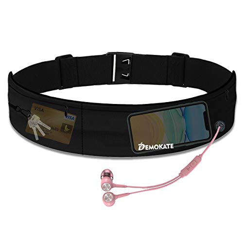 Running Waistband Pouch Belt Fanny Pack,Workout Phone Holder Waist Pouch Bag for Gym Exercise,Travel Money Jogging Pocket Belt for iPhone 11 XS Max,XR 8 7 Plus Samsung Note Runners Gift Gear Accessories