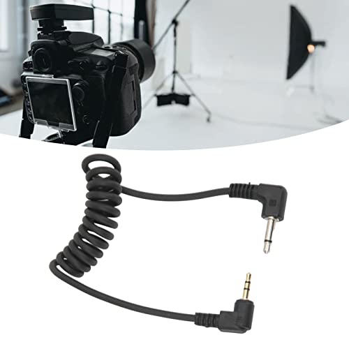 Cable de disparo de cámara con conectores chapados en oro y cable extensible de 60 cm 6