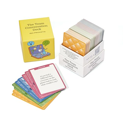 160 Team Building Cards for Managers - Build Trust & Improve Team Performance - 4 Categories from...