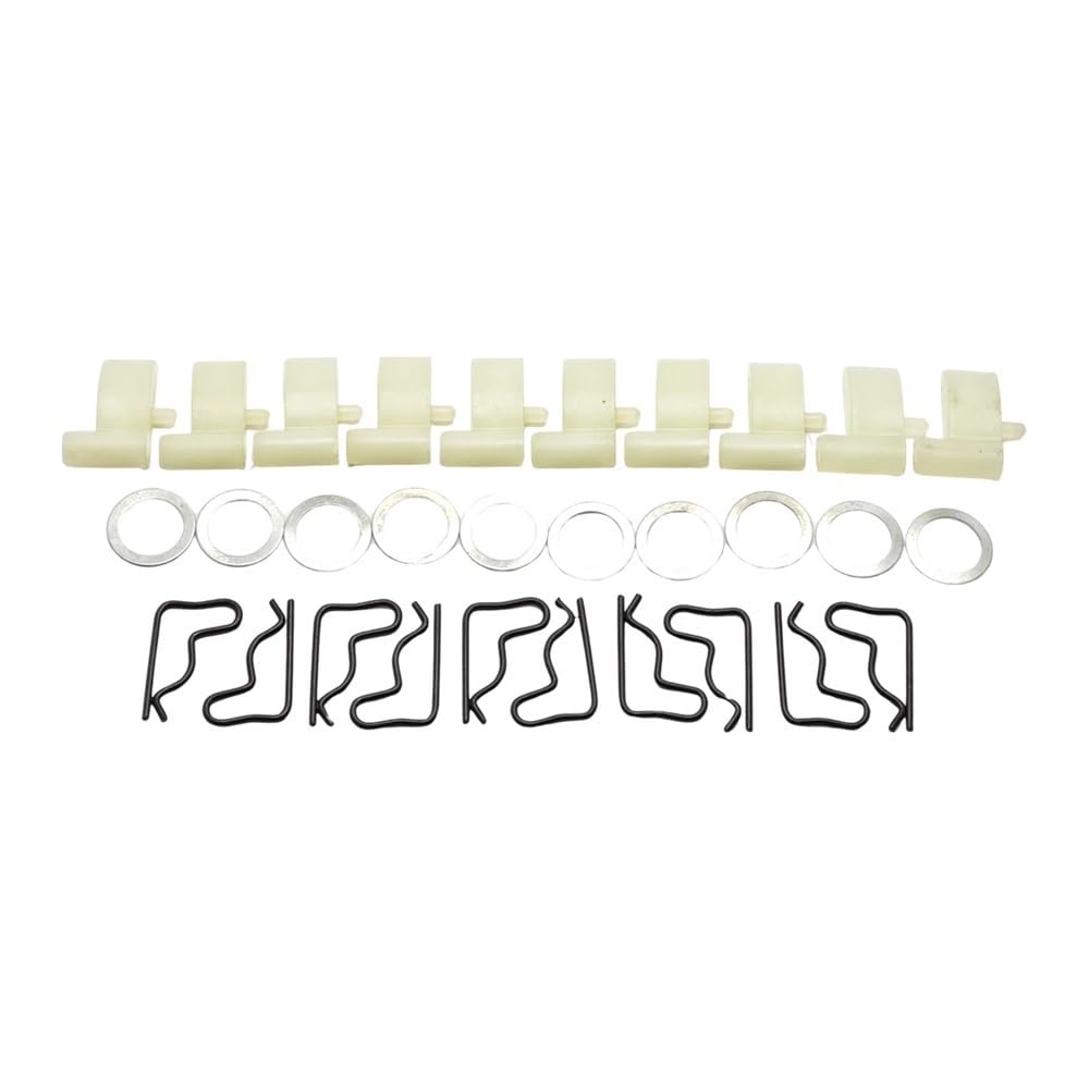 regiones Juego de 10 Arandelas de Resorte for trinquete de Arranque, compatibles con Recortadora St FC55, FS38, FS45, FS46, FS55, BG55, BG85, BG65, TS400 y HL45 (4116, 195 y 7200).