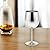 StainlessLUX 77374 4-piece Brilliant Stainless Steel Wine Glass Set / Wine Tasting Goblet Set - Quality Drinkware for Your Enjoyment