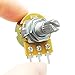 Gikfun B10K B100K B5K B50K B2K B20K Ohm Knurled Shaft Linear Rotary Taper Potentiometer for Arduino EK8359