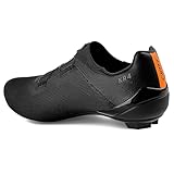 Nylon-Verbund-Laufsohle DMT Herren Kr4 Rennradschuhe, Schwarz, 43 EU