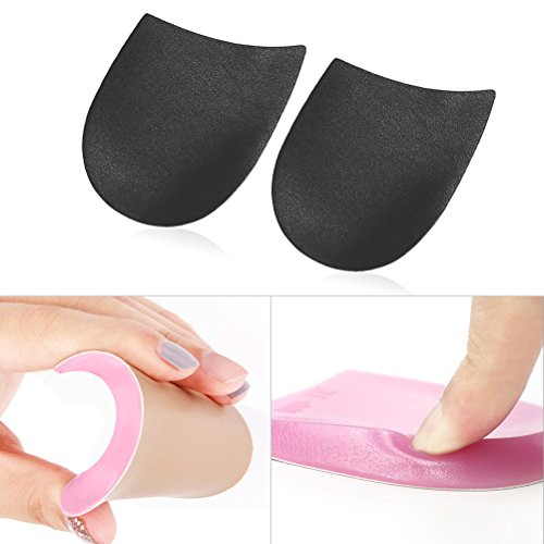 X Leg O Leg Corrector Correction Insole 2 Pairs Silicone Orthopedic Support Soft Shoe Pad for Work Men Women, Heel Inserts