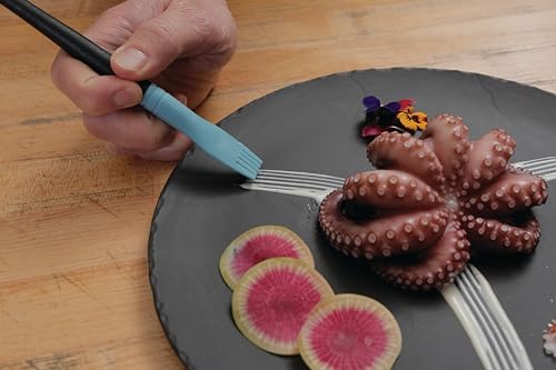 Image of Mercer Culinary Silicone Plating Comb Brush