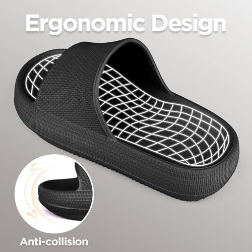 WYSBAOSHU Kids Cloud Slides Girls Boys Slip On Slide Sandals Comfort Non-Slip Thick Sole Slippers Summer Shower Shoes Pool Beach Water Shoes3