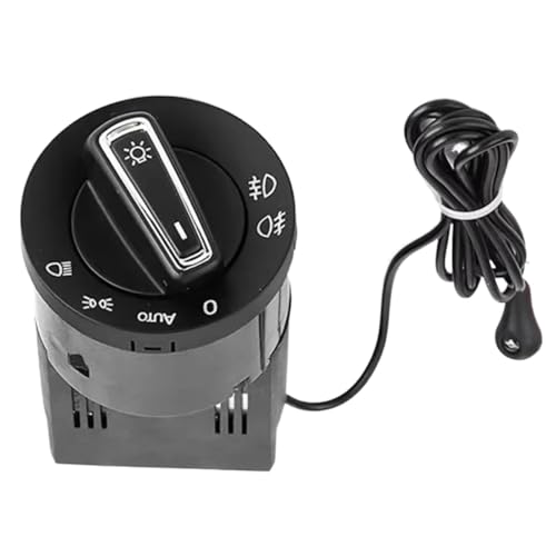 Interruptor del faro coche Skoda Fabia perilla mando luces 3BD941531A