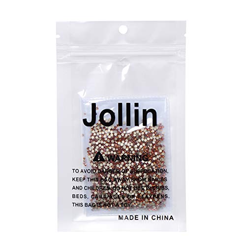 Image of Crystal Flatback Rhinestones Gems for Crafts 2mm SS6, Amber | Glue Fix, 2880pcs Glass Rhinestones for Crafting, Clothes, Tumblers, Nail Art, Shoes, Bags, Caps & Accessories Decoration