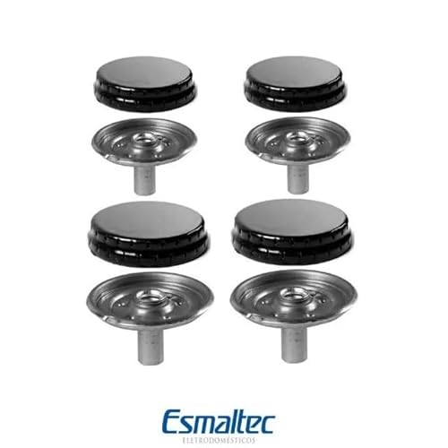 4 Bocas de Fogão Compatível para Esmaltec, Agata, Bali, Caribe, Veneza, Laguna, Munique e Veneza Sup