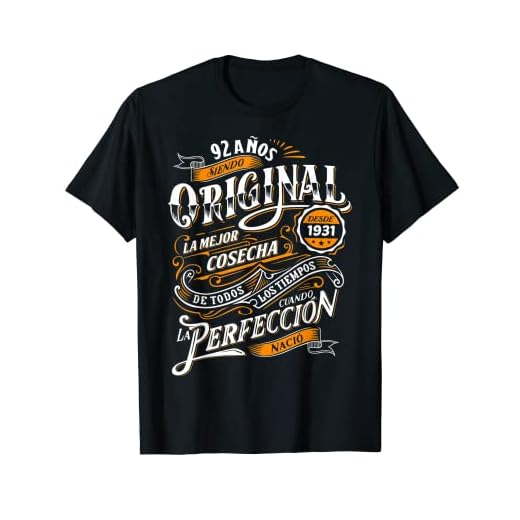 92 Años Siendo Original 92 Cumpleaños 2023 Nacidos En 1931 Camiseta
