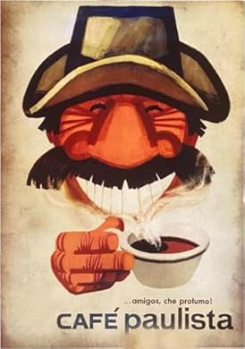 Foto di KUSTOM ART Poster da Parete Serie Pubblicità Retro' Caffè in Stile Vintage Senza Cornice Stampa Artistica su Carta Patinata 40x30cm