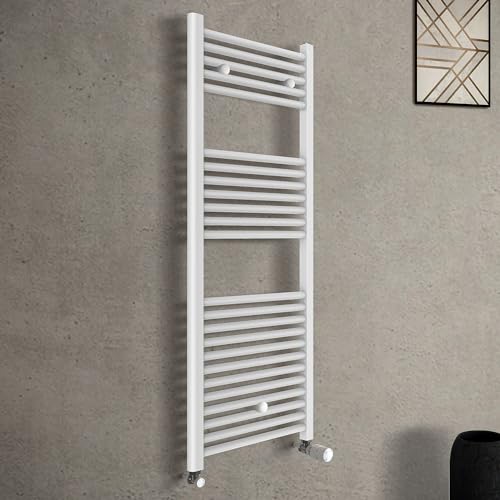 Termoarredo scaldasalviette Bianco 450x1200 Interasse 400 mm