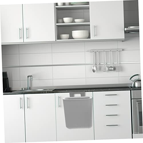 Caneca de basura colgante rectangular para cocina miniatura 6
