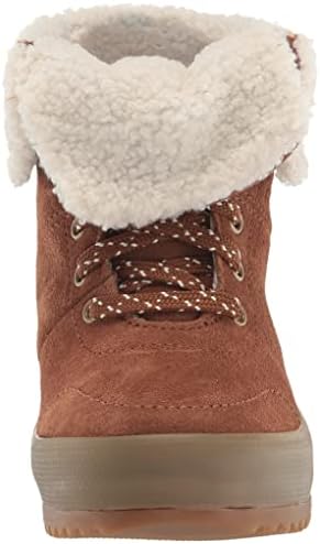 Keds Women's Core Camp Boot II Suede + Sherpa Ankle, Brown, 9 | Image 1