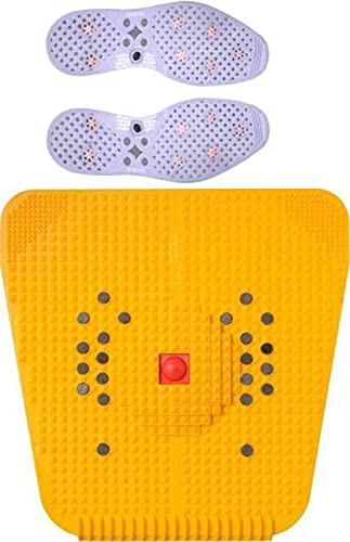 MOTTLIEE PRODUCTS Acupressure Foot Mat For Stress And Pain Relief + Acupressure Shoe Sole Massager fitness mat fitness kit advance home gym mini