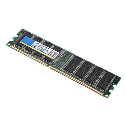 ASHATA DDR Memory,PC-2700 Desktop PC DDR 333MHz Memory Fast 1GB 184Pin Memory Module,for Motherboard