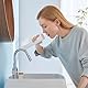 Panasonic Series 600 Ultraschall-Munddusche EW-DJ67-W303, Zahndusche, Munddusche kabellos, 200 ml, IPX7, 2 Ultraschalldüsen, 1 kieferorthopädische & 1 Zungenreinigungsdüse, 5 Wasserdruckstufen, Weiß