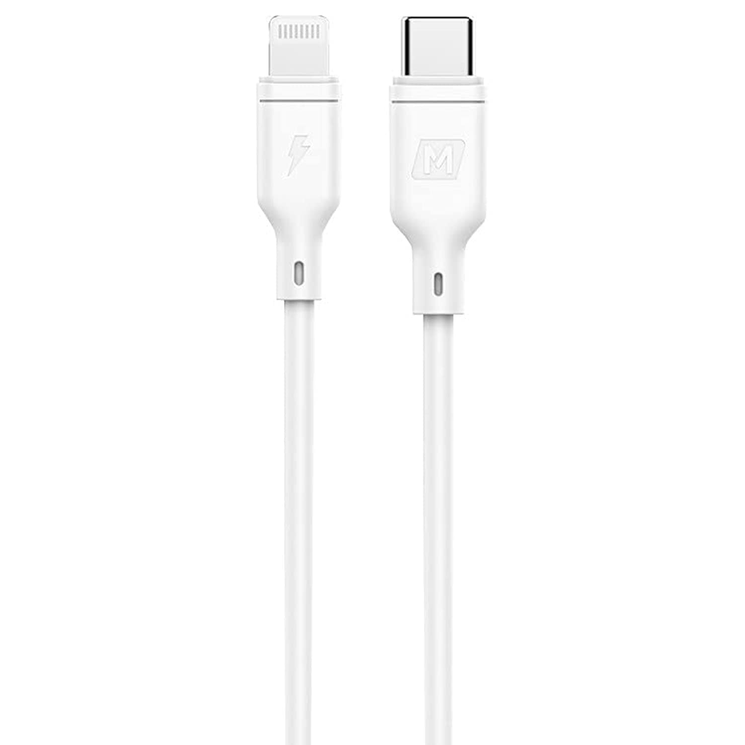 MOMAXZero Lighting to USB-C PD Cable, 1.2 Meter Length, White