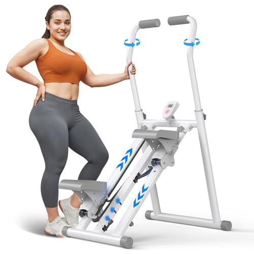 MERACH Stair Stepper Exercise Machine for Home Gym 3-Level Resistance 150KG