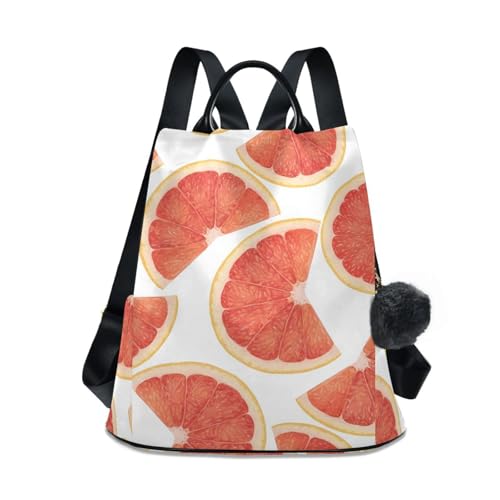 Sac à dos d'été pour femme blanc pamplemousse idéal pour vos balades