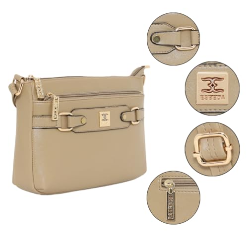 Image of ESBEDA Classic Structured Buckle Sling For Women | Ladies Purse | Slings For Casual Carry | Stylish Sling Bag | Gift Bag For Women