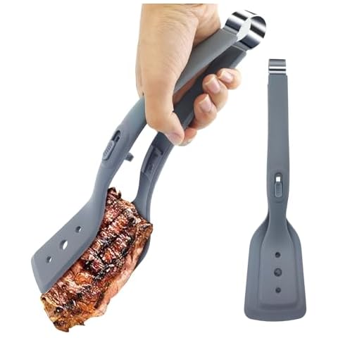 Pince Cuisine Silicone DONQL 2 en 1 Cover