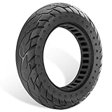 GYL 10 Inches Solid Tires, 10x2.125, 50/75-6.1 Rubber Tire Replacement for Hiboy S2 MAX Xiaomi M365 Pro 2 Gotrax G4 XR GXL V2 Electric Scooter, 10X2 Tubeless Front or Rear Tyre Black 1pcs