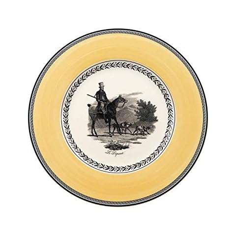 Villeroy & Boch Audun Chasse Plato llano, 27 cm, Porcelana Premium Cover