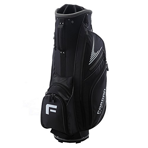 Forgan of St Andrews Super Lightweight Golf Trolley Bag w/ 14 Club Dividers Grey