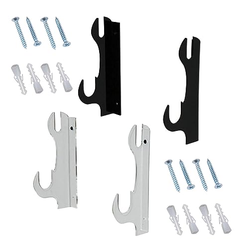 Suporte de parede para exibição de espada, 1 par de suporte de espada de acrílico, suporte de espada