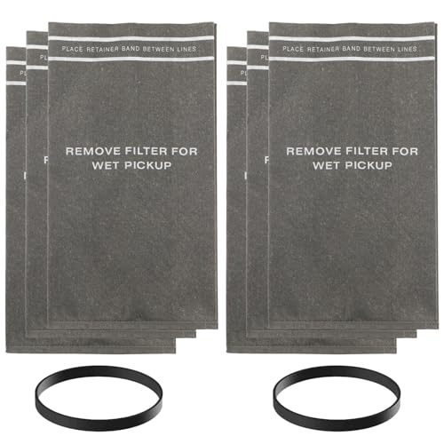 Hufopik 6 Pcs-38737 Dust Cloth Filter Bag for Craftsman 2 to 2.5 Gallon Shop Vacuums and Compatible with Powerhead Bucket Vac-Compatible with craftsman shop vac bags