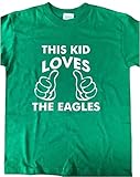 This kid loves the Eagles toddler shirt boys eagles tshirt