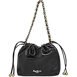 Noir Pepe Jeans Georgia Shoulder Bag One Size