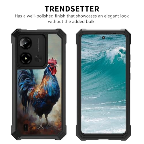 Coque Cloud Mobile Stratus C8 Prime robuste contre les chutes avec vitre blindée