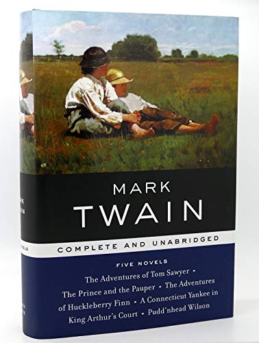 Mark Twain: Five Novels (Library of Essential W... 076077501X Book Cover